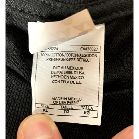 Vintage 00s The Powerbuilder 12 World Tour T-Shirt Size XL - Picture 4 of 4